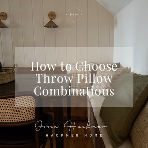 How to Choose Throw Pillow Combinations by Jona Hackner