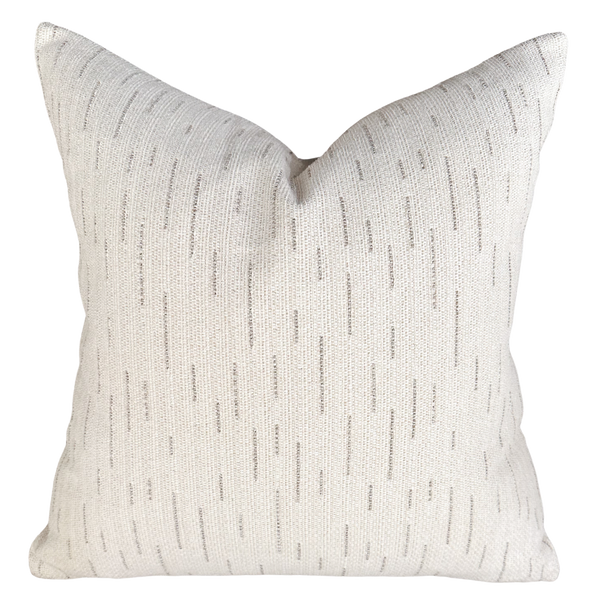 Cotton Threads | White Pillow Cover