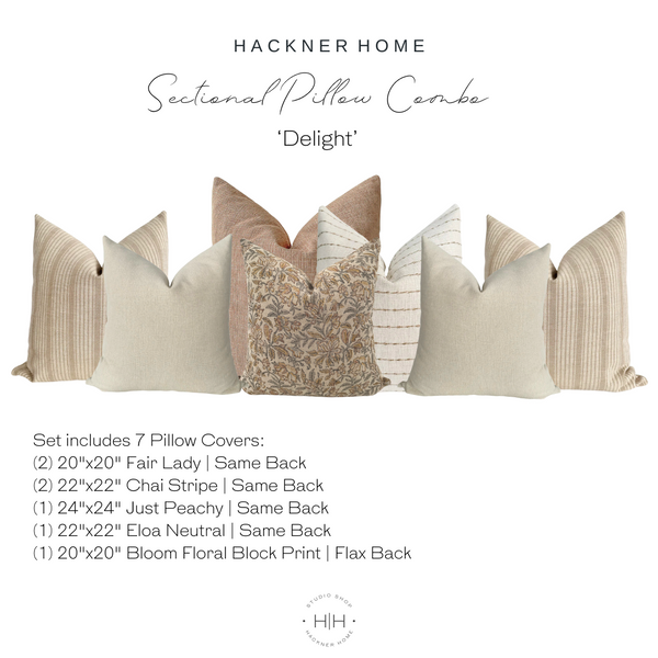 Sectional Pillow Combo 'Delight'