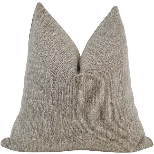 Gray Stone Outdoor Pillow Cover