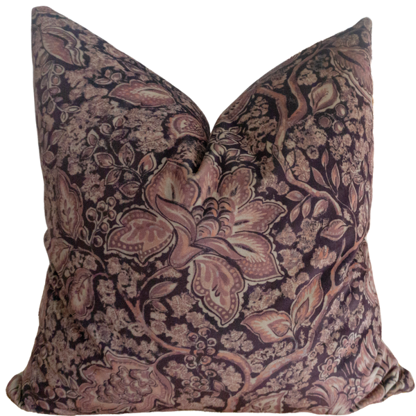 Heritage Purple & Pink Pillow Cover