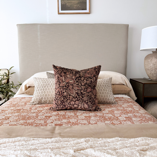 Heritage Purple & Pink Pillow Cover