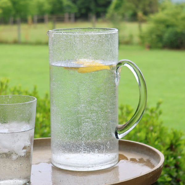 Bubble Glass Pitcher