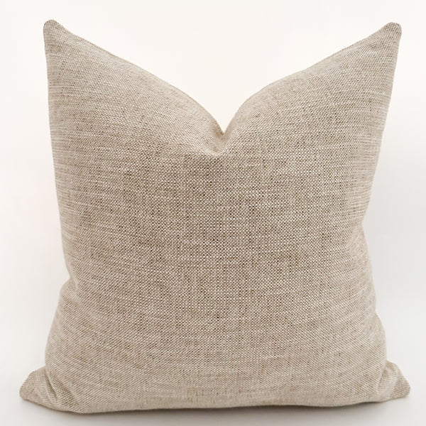 Natural Fleck Pillow Cover