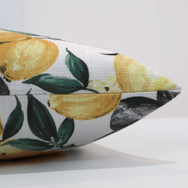 Lemons Indoor/Outdoor Pillow Cover