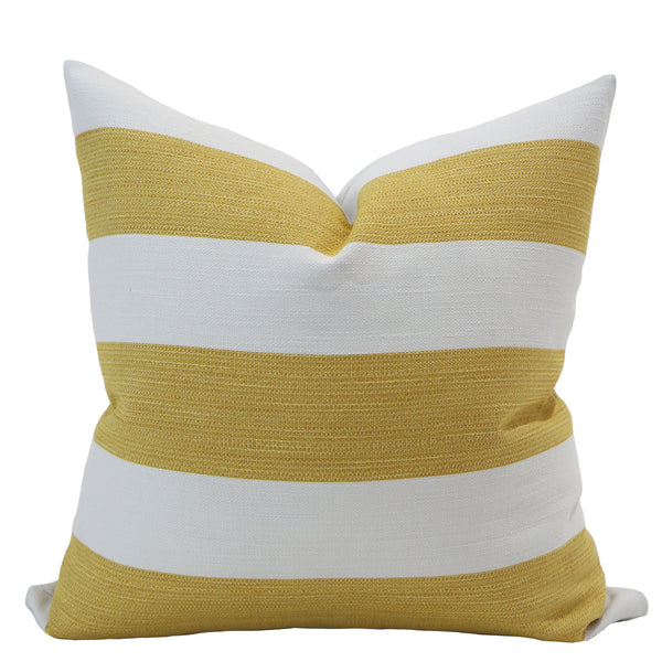 Cabana Yellow | Outdoor Pillow Cover