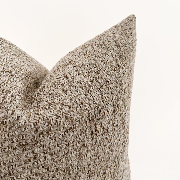 Sandstone Brown Pillow Cover