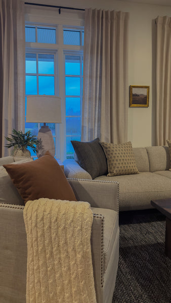 Modern Chic Living Room Pillow Combo