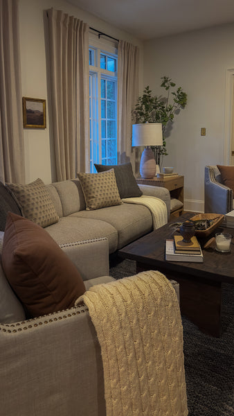 Modern Chic Living Room Pillow Combo