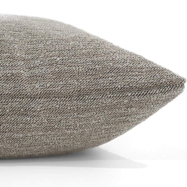 Gray Stone Outdoor Pillow Cover