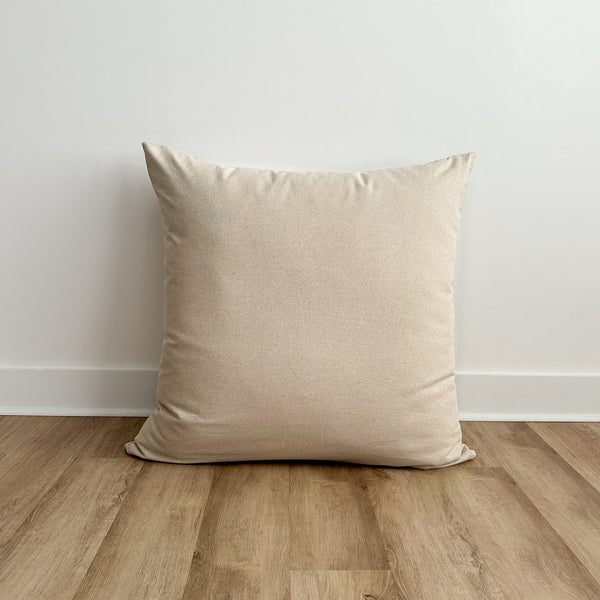 Flax Linen Floor Pillow Cover