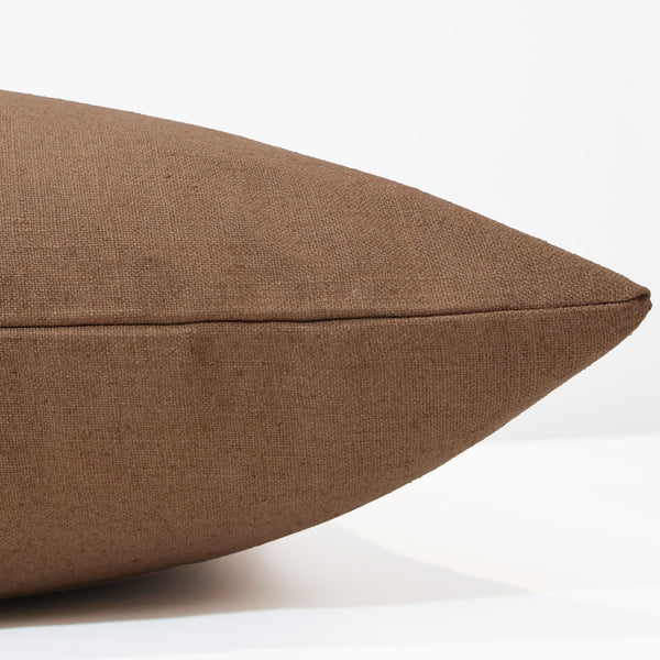 Fired Red Linen Pillow Cover