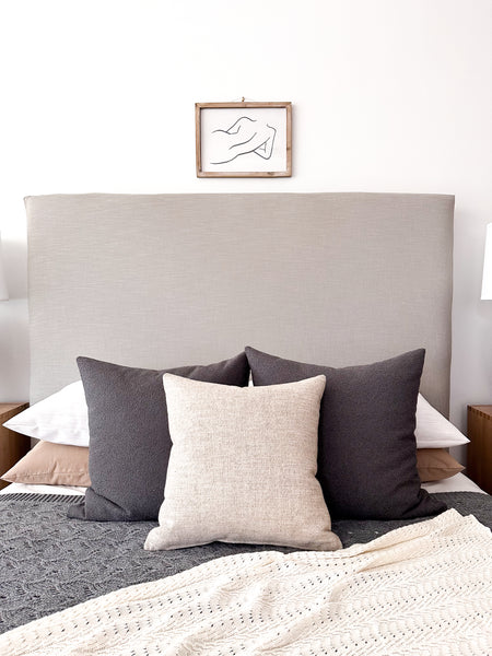 Natural Fleck Pillow Cover