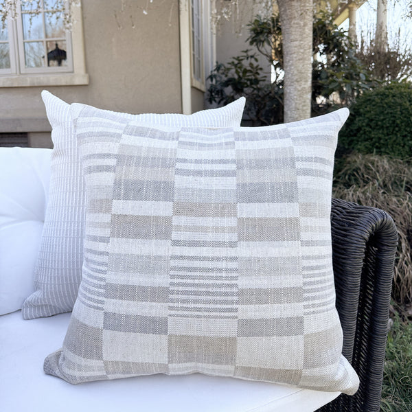 Offset Indoor/Outdoor Pillow Cover