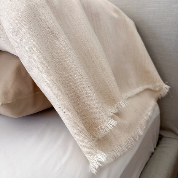 French Bed Sham | Cream