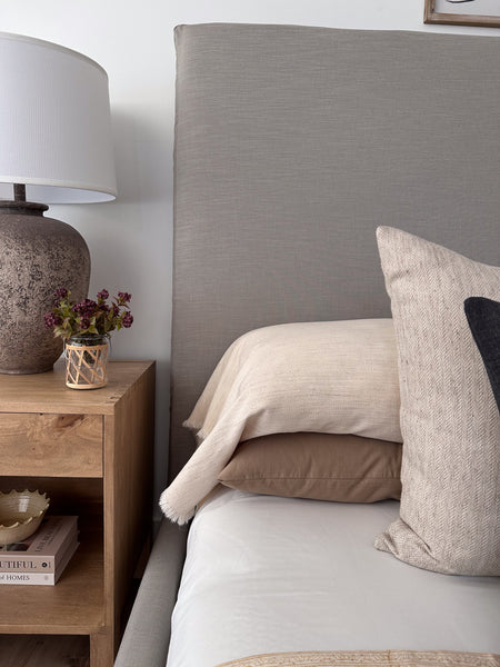 French Bed Sham | Cream