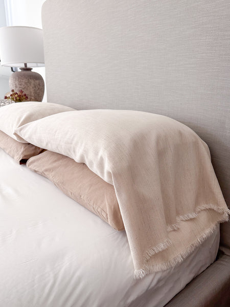 French Bed Sham | Cream