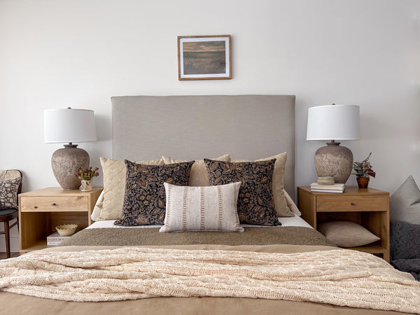 French Knots | Linen Pillow Cover