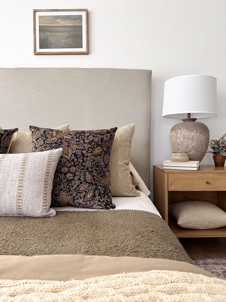 Tapis Kilim Rust Pillow Cover