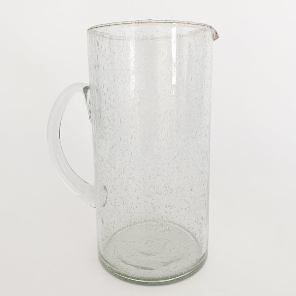 Bubble Glass Pitcher