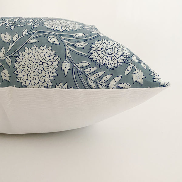 Pastel Blue Pillow Cover