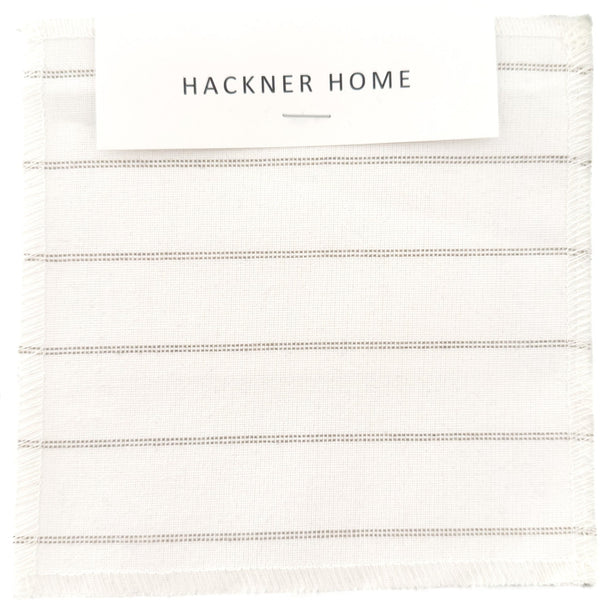 Minimal Stripe | Brown Outdoor Pillow Cover
