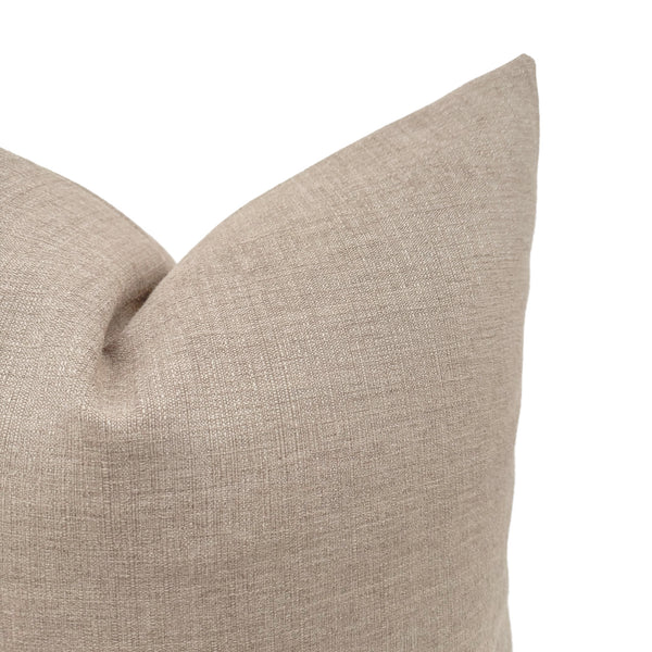 Linen Outdoor Pillow Cover