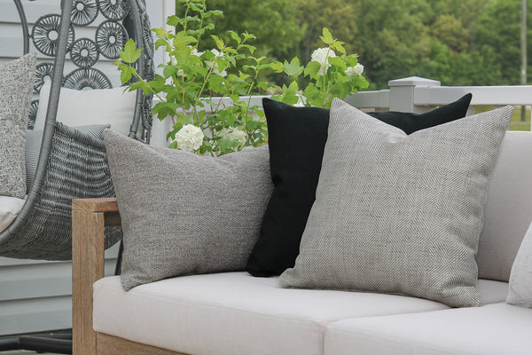 Heather Gray | Indoor/Outdoor Pillow Cover