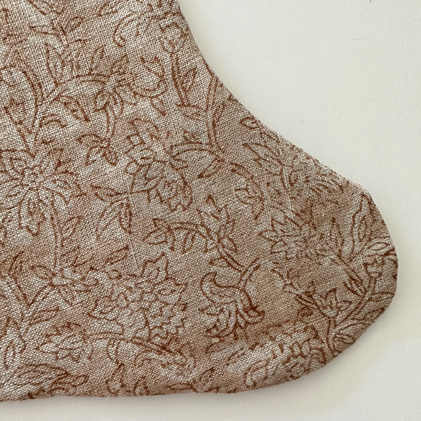 Orchid Pink Holiday Stocking | Large Minimal Design