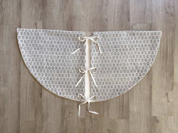 Wabi Neutral Christmas Tree Skirt