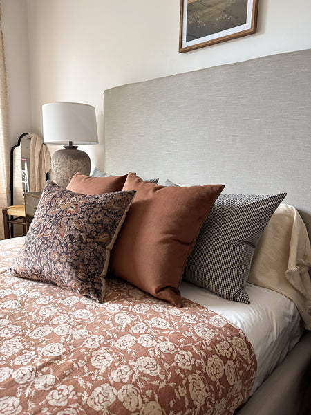 Mini Check | Black & White Pillow Sham
