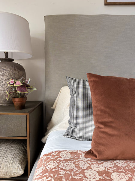 Mini Check | Black & White Pillow Sham
