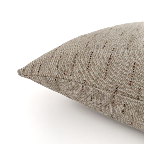 Natural Elegance Taupe Pillow Cover