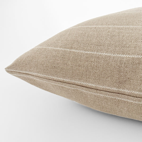 Antique Stripe Linen Pillow Cover