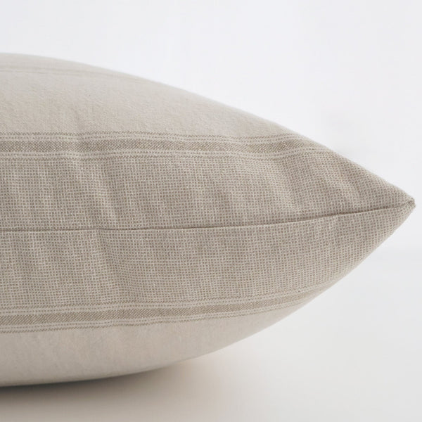 French Linen Stripe Pillow Cover