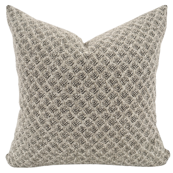 Lollo Rossa | Gray Pillow Cover