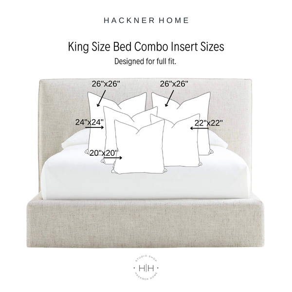 Bed Pillow Insert Combo Paradise