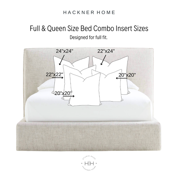 Bed Pillow Insert Combo Paradise