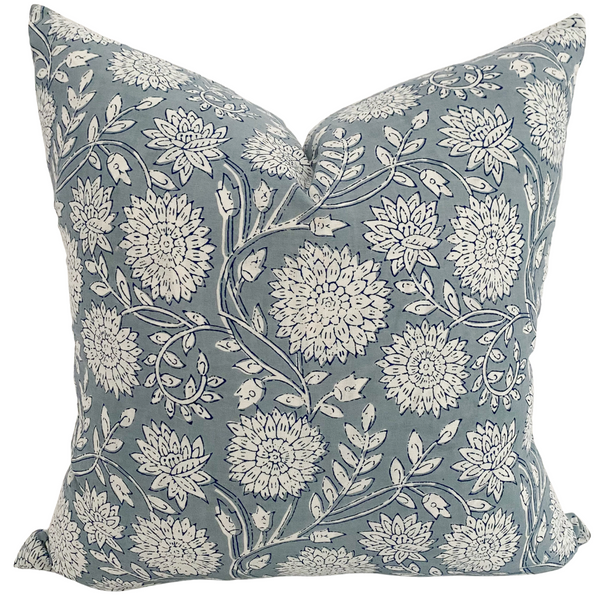 Pastel Blue Pillow Cover