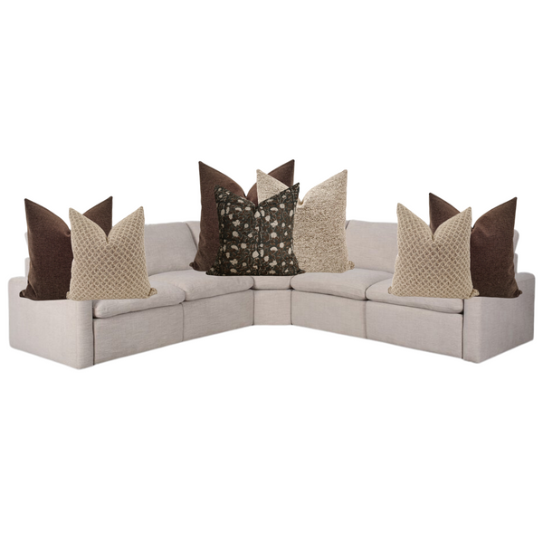 Sectional Pillow Combo 'Ember'
