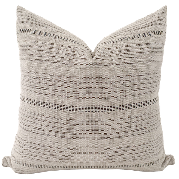 Silt & Stripes Outdoor Pillow Cover