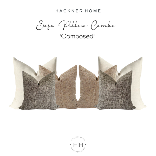 Sofa Pillow Combo | Composed
