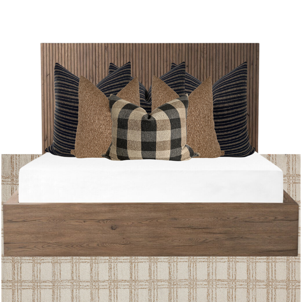 Bed Pillow Combo 'Strapping Fellow'