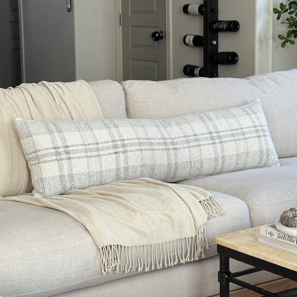 Snow & Linen Stewart Plaid