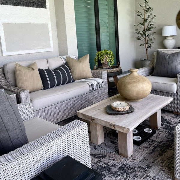 Nearly Black Indoor/Outdoor Pillow Cover