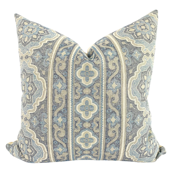 Lilly | Blue Pillow Cover