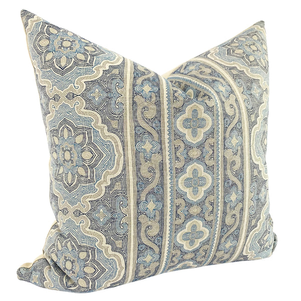 Lilly | Blue Pillow Cover