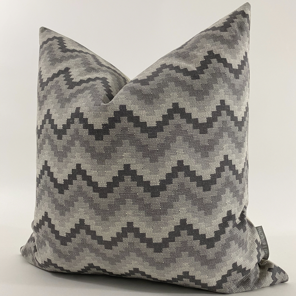 Southwestern Pillow, Southwest pillow style, Southwest decor, Tribal Design pillow, Hackner Home, Designer Pillows, Decorative Pillows, Gray pillows, Modern Farmhouse Pillow, How to style pillows, Neutral Pillows