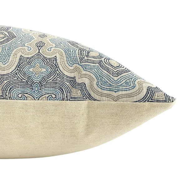 Lilly | Blue Pillow Cover