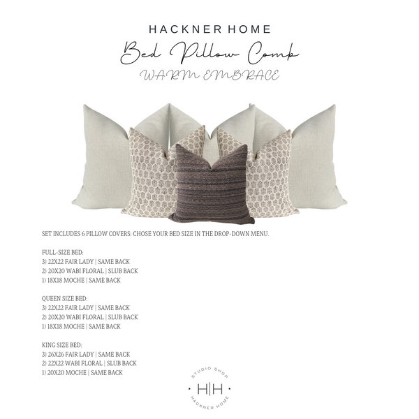 Bed Pillow Combo Warm Embrace